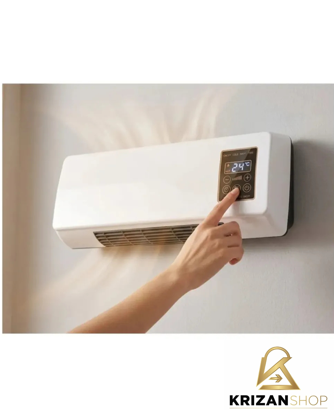Ventilador Calefactor Inteligente 2 En 1